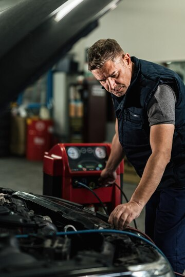 Mechanic Working