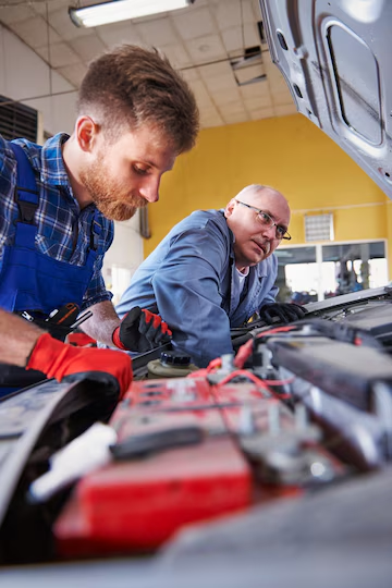 Mechanic Working